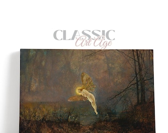 John Atkinson Grimshaw Art, Midsummer Night or Iris, 1876 | Canvas Print Wall Art