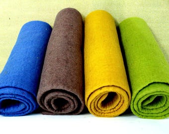 Handmade Wool Yoga Mat – Customizable, Non-Slip, Eco-Friendly