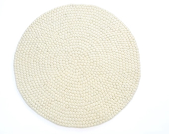 Round Rugs, Wool Rug- Soft Rugs: Handmade, Durable And Washable- Small To Large Area Area Carpet-  Custom Rugs Made Using 100% Pure Wool