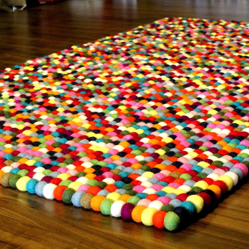 Rectangle Rug - Etsy