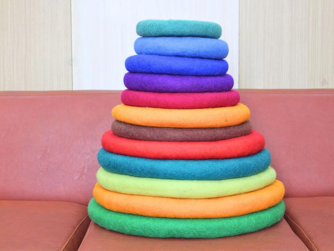Colorful Chair Pads, Chair Cushions- Handmade Seat Pads for Cozy ...