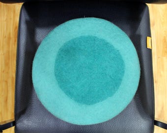 Wool Felted Handmade Thick Chair Cushion | Seat Pad: Cozy and Comfortable | Couch Pad, Chair Pads| Customizable In Different Color And Size