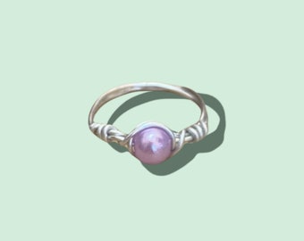 fairytale gifts Mini terrarium jewelry natural ring Make a wish gift for daughter from dad chunky ring Moss ring mom life present