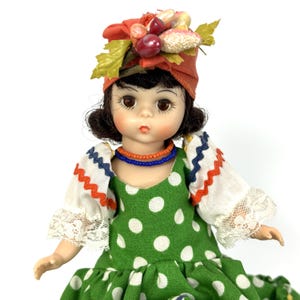 Madame Alexander International Doll 8" Brazil - Restored