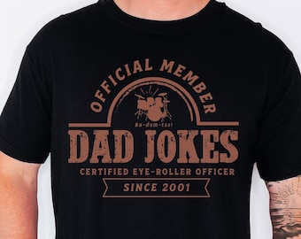 Personalized Dad Joke Shirt, Official Dad Joke Loading Tee, Fathers Day Gift for New Dads, Funny Dad Gift Idea, Pun Shirt