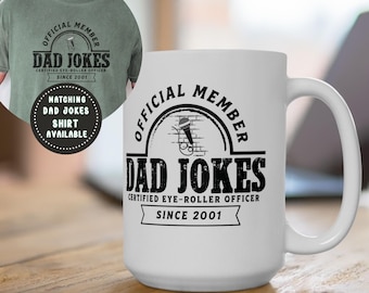 Dad Gift For Dad Birthday  Dad Mug Fathers Day Gift From Daughter Son Kids Wife Dad Christmas Gift Funny Coffee Cup Personalized Sticker