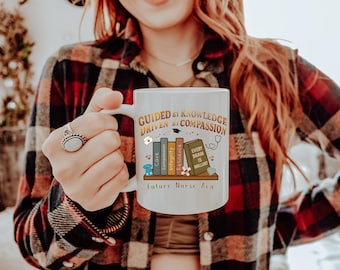 Personalized Nurse Mug, Nurse Coffee Cup, New Nurse Gift, Nurse Graduation Present, Nurse Gift, Gift For Her, NHS Nurse, HCA Gift
