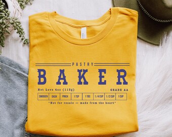 Butter Pastry Baker T-shirt, Funny Baking shirt, Baker Gift, Butter Lover Tee, Foodie Gift, Stick of Butter Shirt, Baker Tee