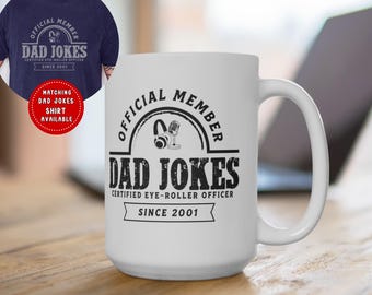 Dad Gift For Dad Birthday Dad Mug Fathers Day Gift From Daughter Son Kids Wife Dad Christmas Gift Funny Coffee Cup Personalized Sticker