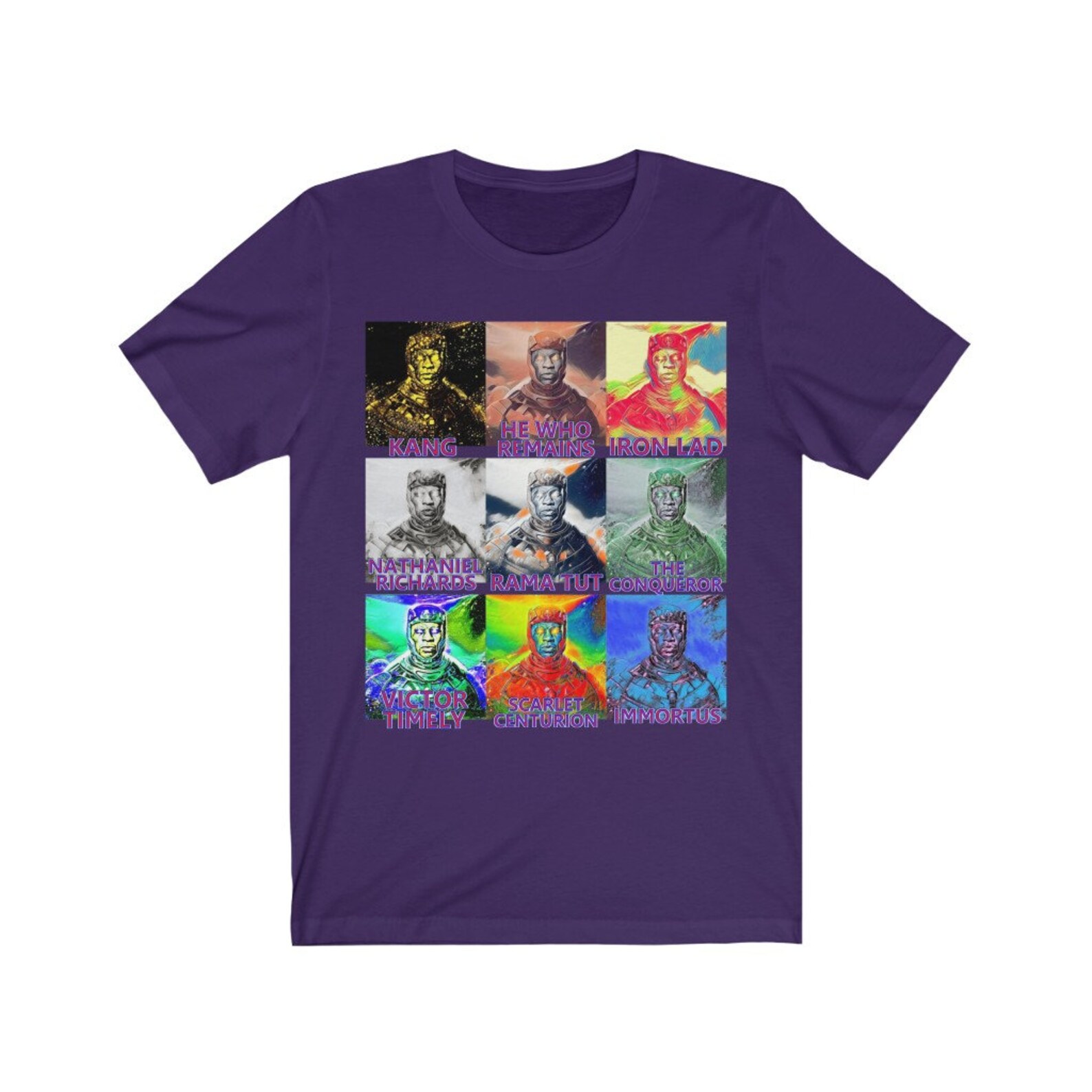 KANG / He Who Remains / the Conqueror Portaits Pop Art Style | Etsy