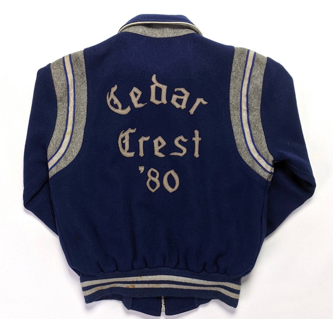 Blue Varsity Jacket – DressYourEgo