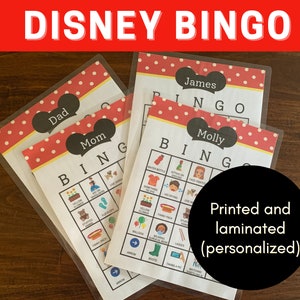 Disney-speurtochtspel (bedrukt/gelamineerd!)