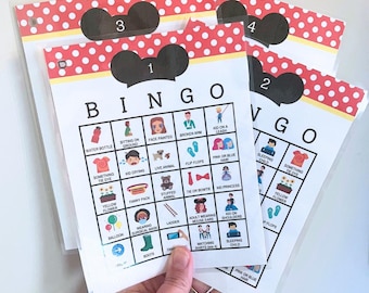 Disney Scavenger Hunt Game (Printed/Laminated!)