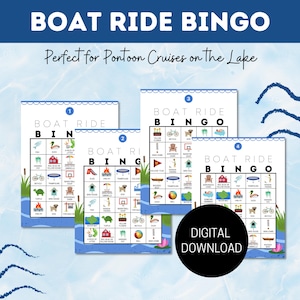 Boat Ride Bingo (Digital Download)