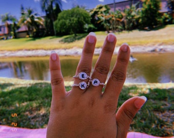 Letter rings