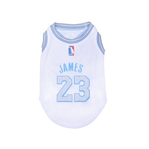 lebron lakers dog jersey