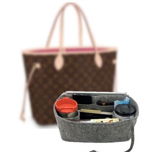 Organizer Bag for Neverfull Speedy LV Felt Tote Bag Handmade Free