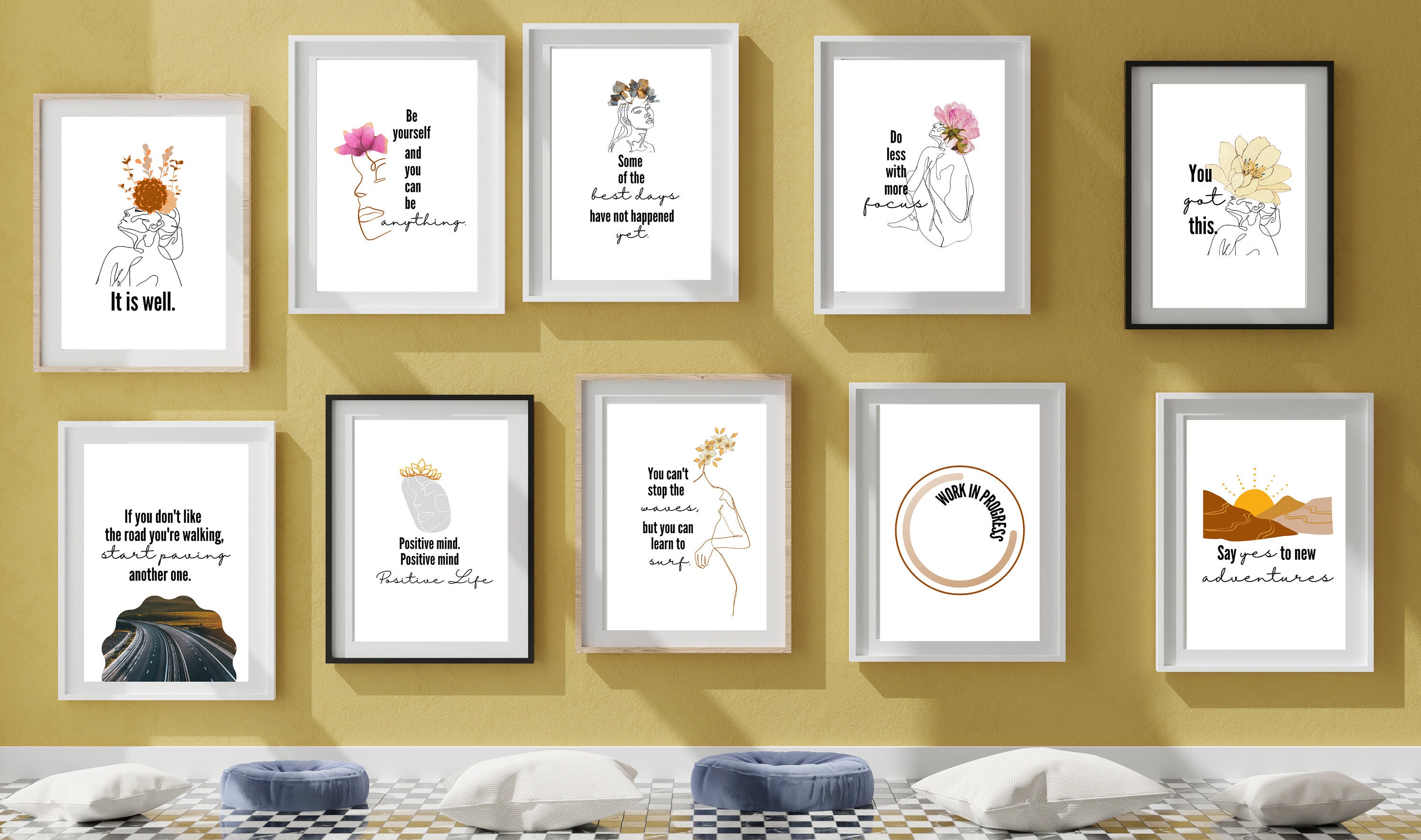 Quotes Poster Quote Wall Art Printable Wall Art Quote Etsy