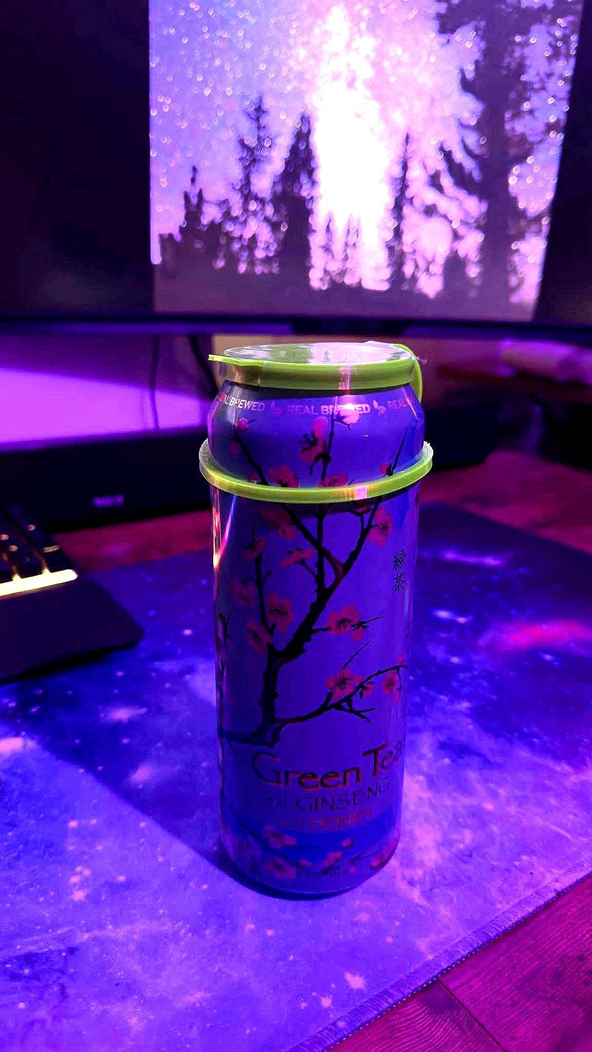 Arizona Can Lid With Leash - Etsy