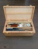 Artist Wood Pastel, Pen, Marker Storage Box with Drawer, Large Tool Box 