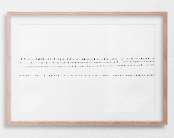 Birds on a wire, Sketch | Minimalist Art | Digital Artwork | Digital Print | Digital Download | Wall Art | Printable Art