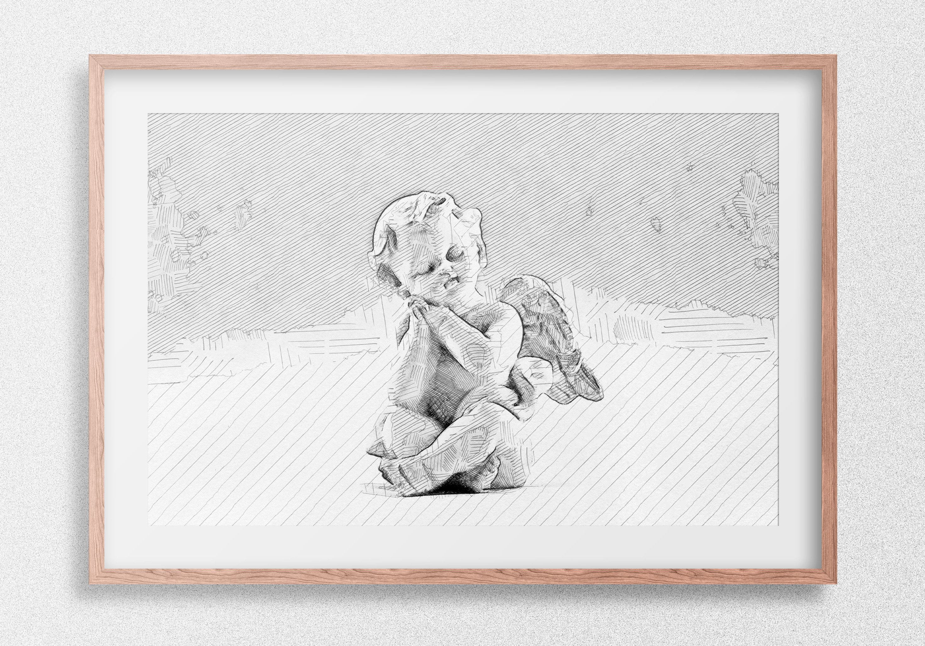 Baby Angel Drawing Images  Browse 31787 Stock Photos Vectors and Video   Adobe Stock
