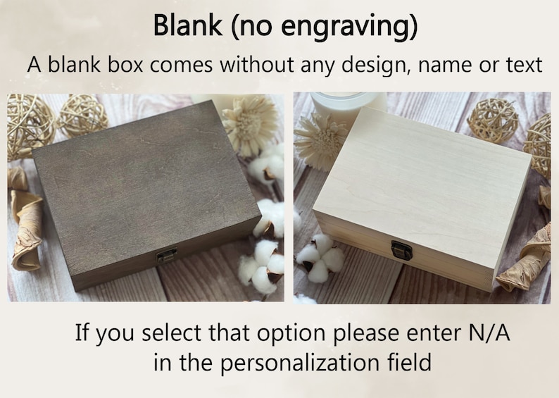 Love Box, Personalized Wooden Box, Anniversary Gift, Wedding Gift, Couple Gift, Boxes Wholesale, Custom Box, Keepsake Box Memory Box Blank (no engraving)