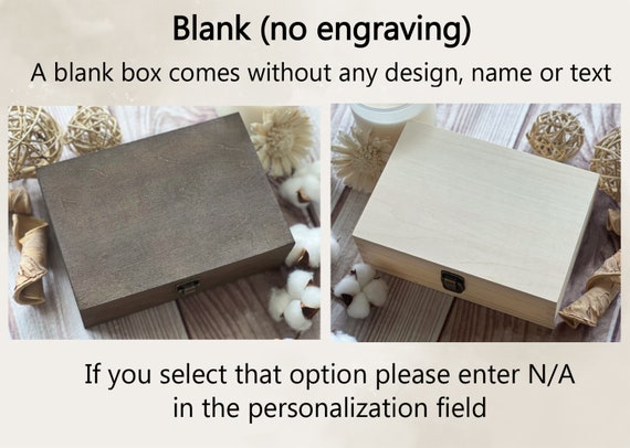 Personalized Photo Box  Custom Photo Box Designed By You