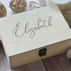 Name Gift, Personalized Wooden Box, Unique Gift. Womens Box, Gift For Best Friend, Keepsake Box, Memory Box, Boxes Wholesale, Custom Box image 5