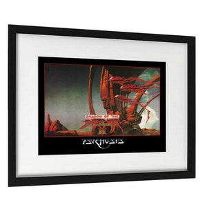 Shadow Of The Beast II Retro Gaming Poster. A3 Size Print (16.5x11.7in). Amiga Wall Art for Mancave or Gaming Room. Psygnosis, C64