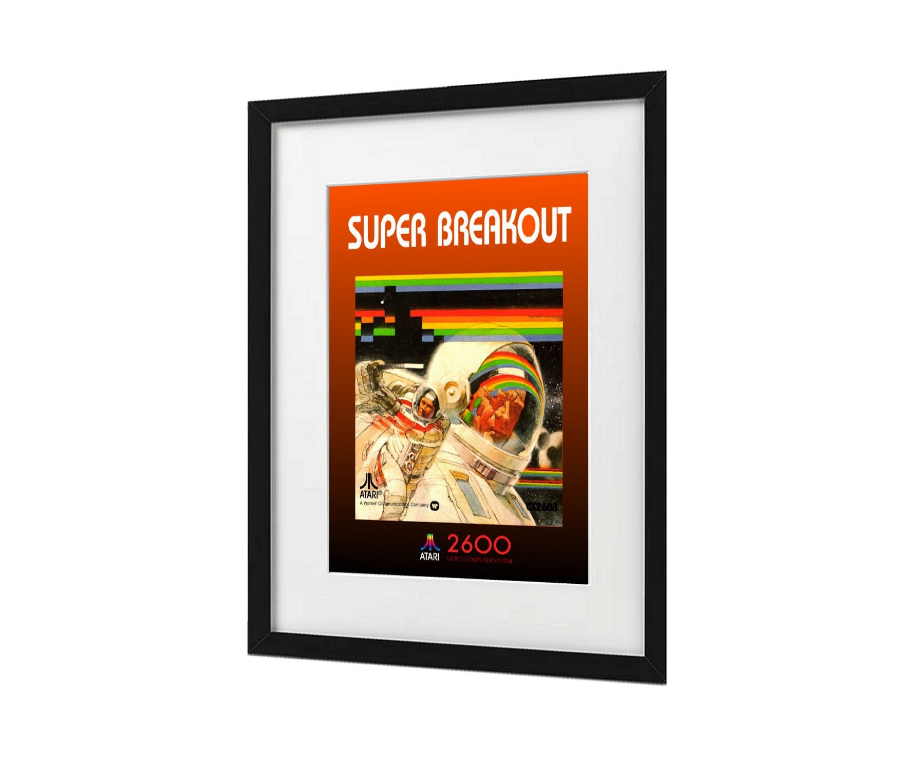 Super Breakout Poster. A3 Size (16.5x11.7in). Inspired by the Atari ...