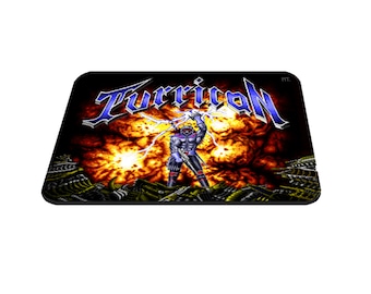 Turrican - Amiga Game - Mousemat | mousepad - 3 Sizes (18x22cm, 20x28cm, 30x39cm) - Games Room - Office - Mancave - Extra Large