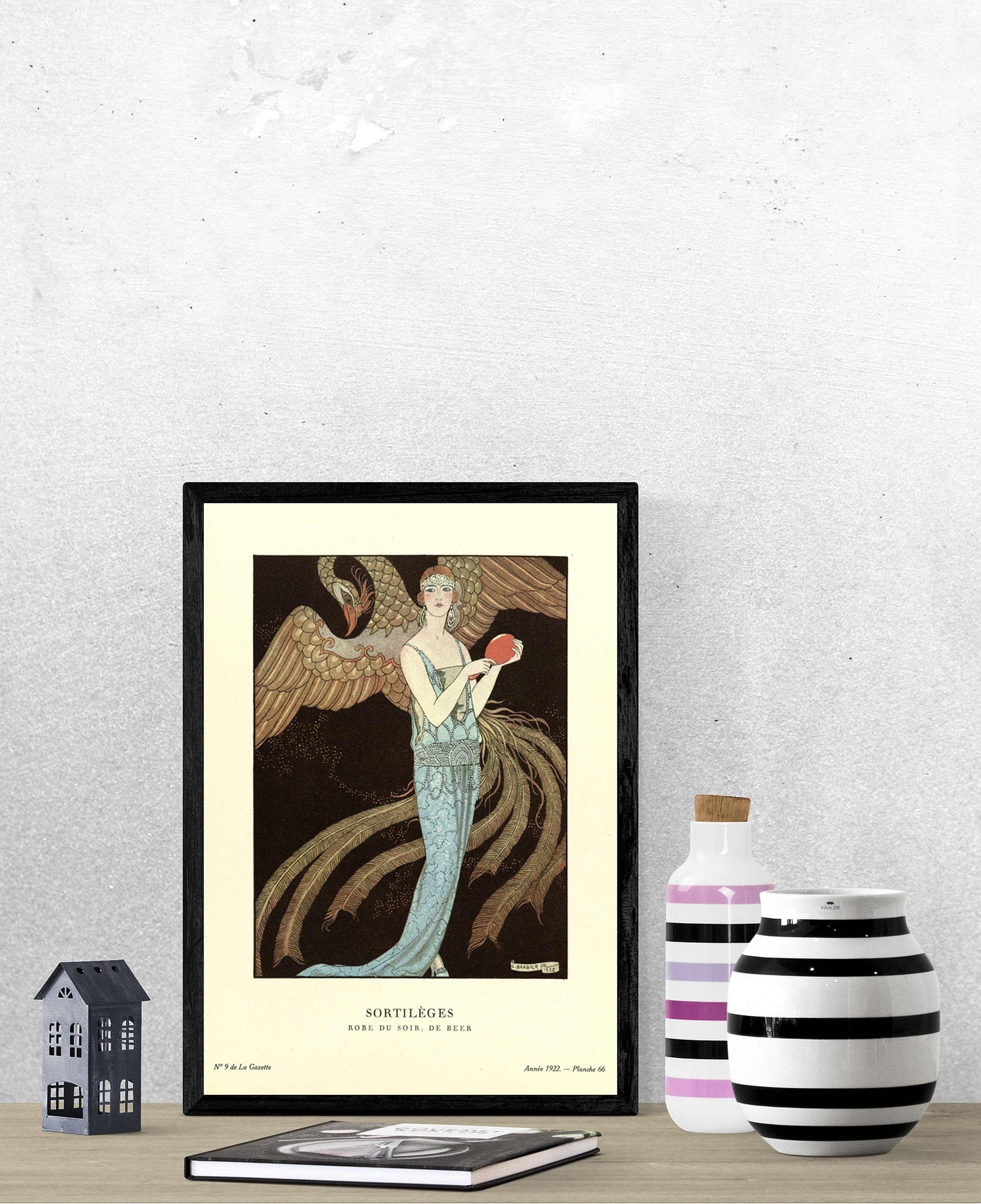 Fashion Posters Set of 3 Art Deco Prints French Fashion Etsy