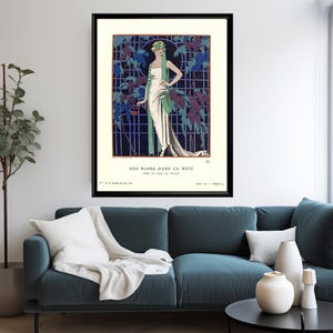 Art Deco fashion prints set by George Barbier