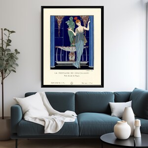 Art Deco fashion prints set by George Barbier