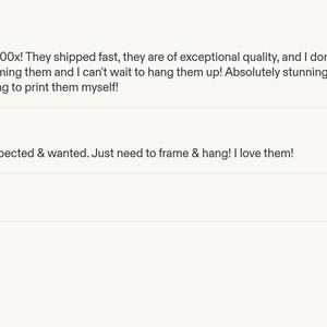 May include: Screenshot of Etsy product reviews. Each review has a 5-star rating and includes customer comments. The reviews are from different users and include the date of the review.