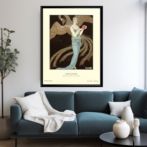Art Deco fashion prints set by George Barbier