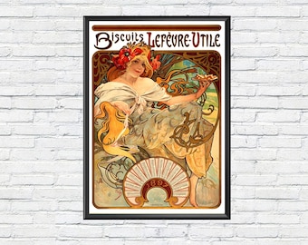 アルフォンス ミュシャ ビスキュイ シャンパン ルフェーブル