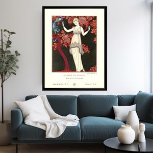 Art Deco fashion prints set by George Barbier