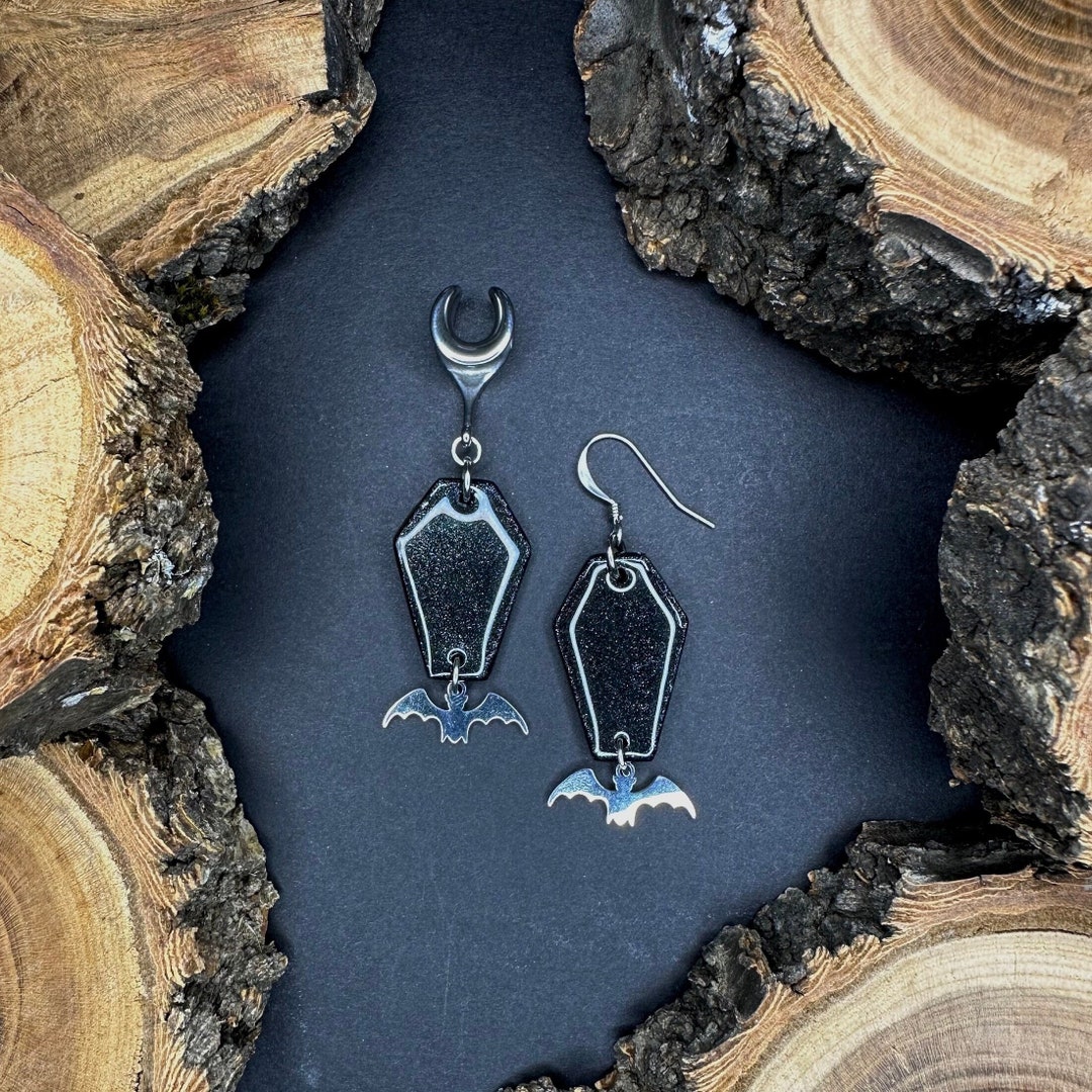 Horrible Halloween Vampire Bat Earrings For Teens Stainless Steel Simple Stud Earrings Premium Jewelry Festival Party Gifts