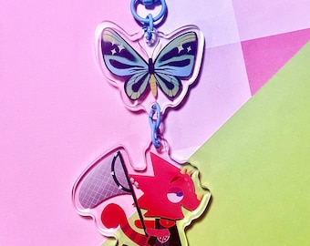 Flick Animal Crossing Acrylic Charm