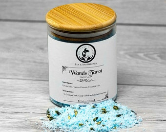 Wands Tarot Energy Yarrow Petal & Bath Salts