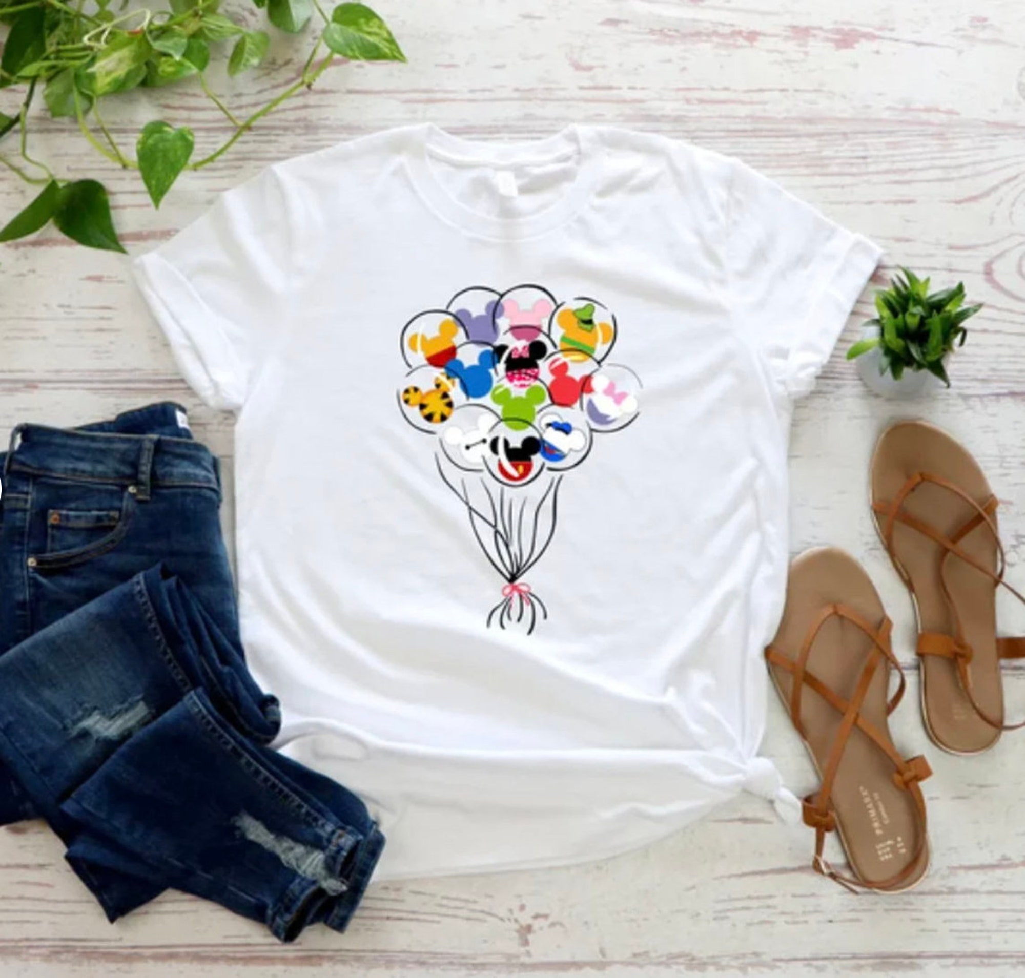 Discover Mickey Balloons Disney Balloon T-Shirt