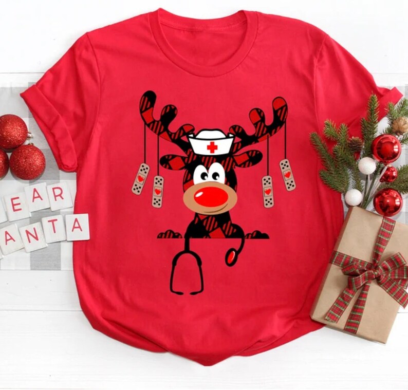 Nursing Christmas Shirts 