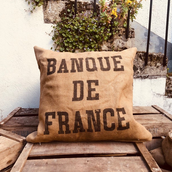 Coussin Déco Banque de France