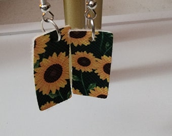 Sunflower Earrings