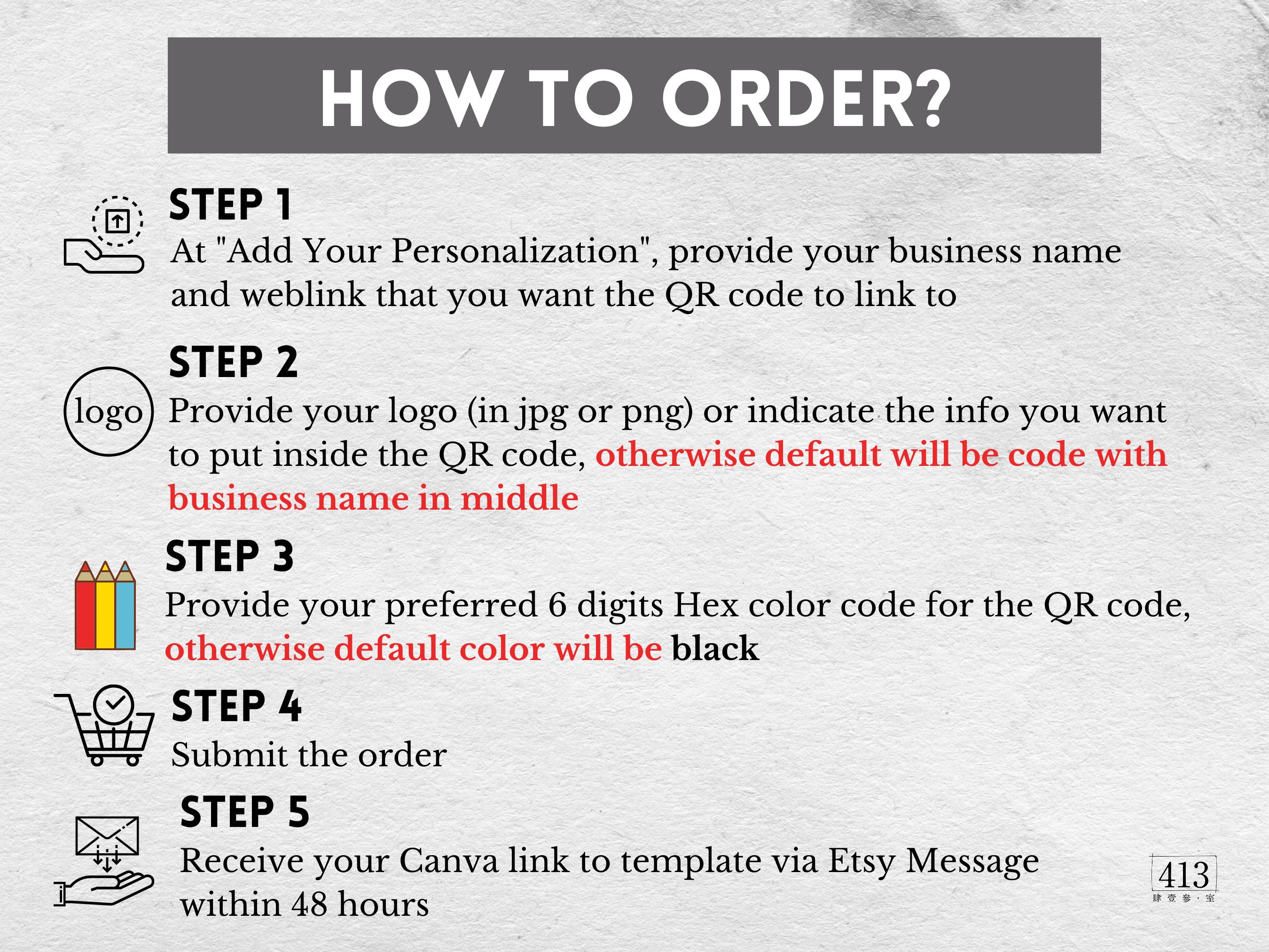 DIY Qr Code Label Template QR Code Sticker Digital Download Etsy Canada