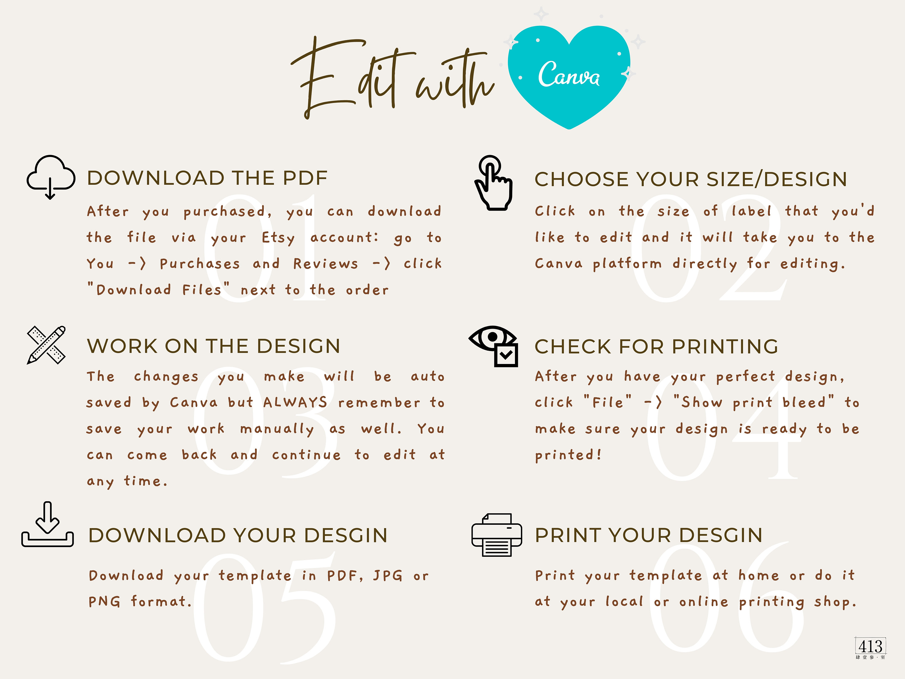DIY Candle Label Template With Canva Free Candle Warning - Etsy