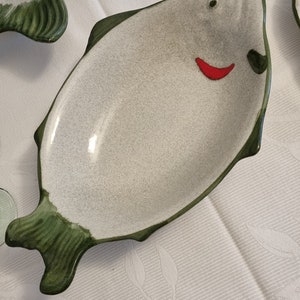 Vintage fish plate Waechtersbach