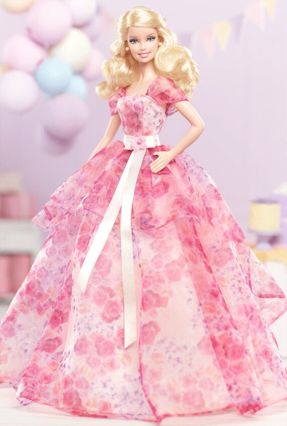 Barbie Birthday Wishes 2014 Collectors Doll - Etsy